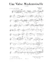 download the accordion score Une Valse Mademoiselle in PDF format
