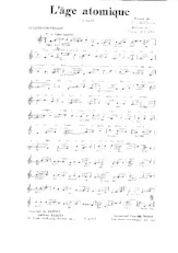 download the accordion score L'âge atomique (Valse) in PDF format