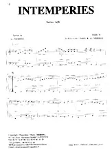 download the accordion score Intempéries (Madison) in PDF format