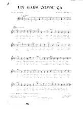 download the accordion score Un gars comm' ça (Java) in PDF format
