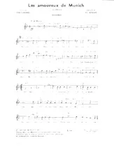 download the accordion score Les Amoureux de Munich (Marche) in PDF format