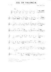 descargar la partitura para acordeón Sol De Valencia (Paso Doble) en formato PDF