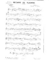 télécharger la partition d'accordéon Regard de flamme (Rumba) au format PDF