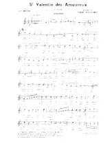 télécharger la partition d'accordéon St Valentin des Amoureux (Valse) au format PDF
