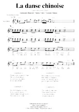 descargar la partitura para acordeón la Danse Chinoise en formato PDF