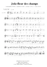 télécharger la partition d'accordéon Jolie fleur des champs (Valse) au format PDF