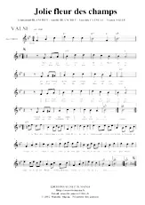 descargar la partitura para acordeón Jolie fleur des champs (Valse) en formato PDF