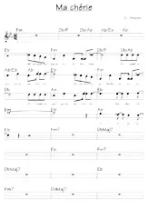 download the accordion score Ma chérie (Relevé) in PDF format