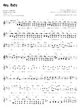 download the accordion score Hey Baby (Chant : Deejay Ötzi) in PDF format