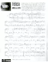télécharger la partition d'accordéon Félicia (Valse Swing) au format PDF