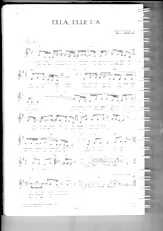 download the accordion score Ella elle l'a in PDF format