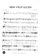 descargar la partitura para acordeón Mon vieux Lucien en formato PDF