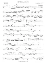 download the accordion score Sentidamente (Tango) in PDF format