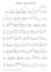 download the accordion score Stop Musette (Valse) in PDF format