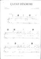 download the accordion score Ça fait désordre in PDF format