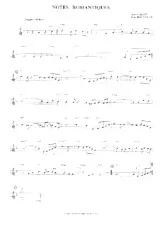 descargar la partitura para acordeón Notes Romantiques (Boléro) en formato PDF