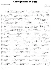 télécharger la partition d'accordéon Castagnettes et Paso au format PDF