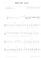 scarica la spartito per fisarmonica Roi du Bal in formato PDF