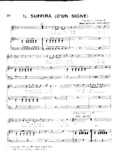download the accordion score Il suffira d'un signe in PDF format