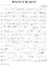 download the accordion score Minoterie Musette (Valse Musette) in PDF format