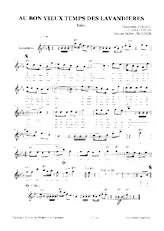 download the accordion score Au bon vieux temps des lavandières (Baïao) in PDF format