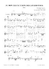 descargar la partitura para acordeón Au bon vieux temps des lavandières (Baïao) en formato PDF