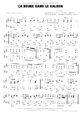 télécharger la partition d'accordéon Ça bouge dans le saloon (Square Dance) au format PDF