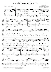 télécharger la partition d'accordéon La féria de Valencia (Paso Doble) au format PDF