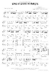 descargar la partitura para acordeón Sous le soleil de Burgos (Paso Doble) en formato PDF