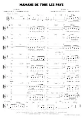 download the accordion score Mamans de tous les pays (Boléro) in PDF format
