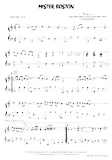 descargar la partitura para acordeón Mister Boston en formato PDF