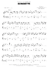 download the accordion score Guinguette (Java) in PDF format
