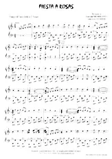 descargar la partitura para acordeón Fiesta à Rosas (Paso Doble) en formato PDF