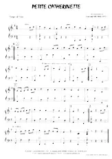 descargar la partitura para acordeón Petite Catherinette (Valse) en formato PDF