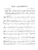 descargar la partitura para acordeón Ton accordéon (Valse) en formato PDF