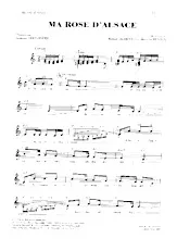 télécharger la partition d'accordéon Ma rose d'Alsace (Tango) au format PDF