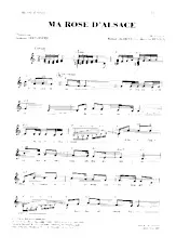 descargar la partitura para acordeón Ma rose d'Alsace (Tango) en formato PDF