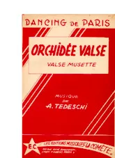 télécharger la partition d'accordéon Orchidée Valse au format PDF