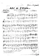 descargar la partitura para acordeón Ah si j'étais (resté célibataire) (Och was ik maar) (Marche) en formato PDF