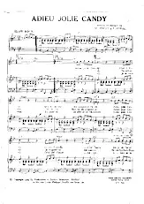 download the accordion score Adieu jolie Candy (Chant : Jean-François Michaël) in PDF format