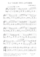 download the accordion score La Valse des Canaris in PDF format