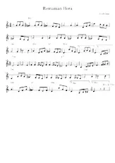 descargar la partitura para acordeón Romanian Hora en formato PDF