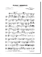 download the accordion score Fuego ardiente (Paso Doble) in PDF format