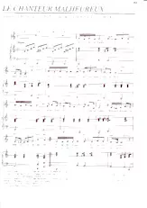 descargar la partitura para acordeón Le chanteur malheureux en formato PDF