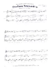scarica la spartito per fisarmonica The bare necessities (Pour Duos) (The jungle book) in formato PDF