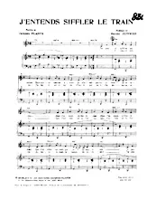 télécharger la partition d'accordéon J'entends siffler le train (Chant : Richard Anthony) au format PDF