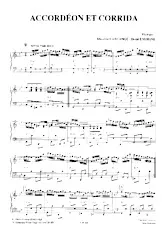 descargar la partitura para acordeón Accordéon et corrida (Paso Doble) en formato PDF