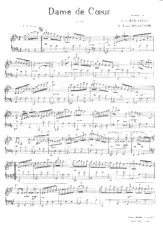 scarica la spartito per fisarmonica Dame de cœur (Valse) in formato PDF