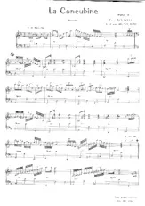 télécharger la partition d'accordéon La concubine (Mazurka) au format PDF