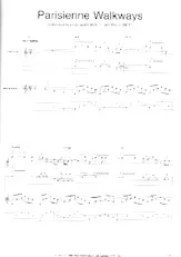 descargar la partitura para acordeón Parisienne Walkways en formato PDF